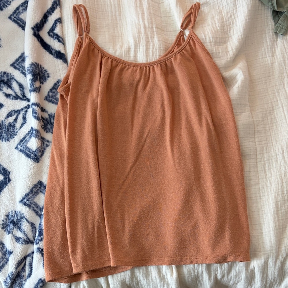 Women's Sleeveless Top in Rust